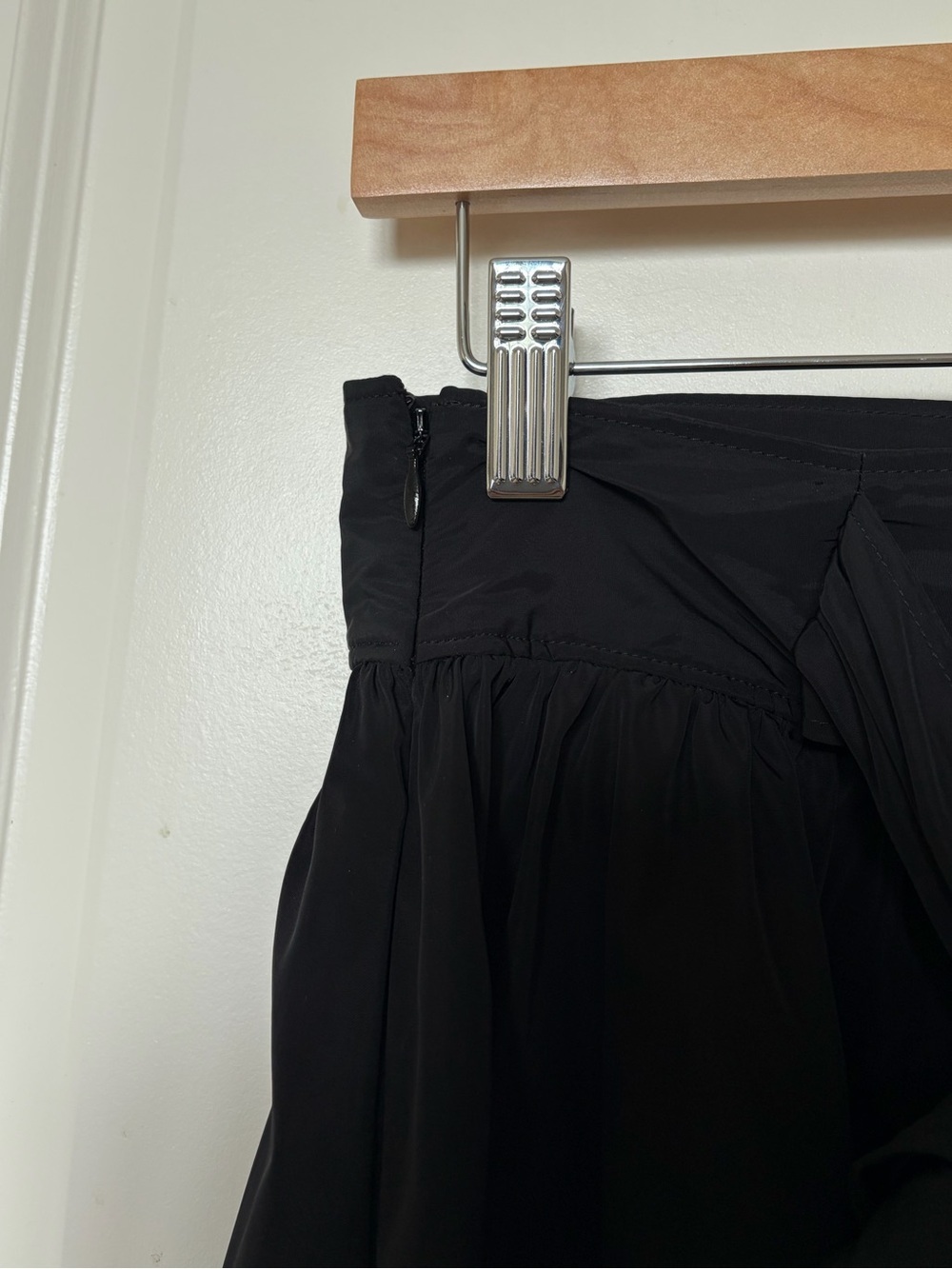 Express Black Mini Skirt with Bow Detail - Picture 7 of 7